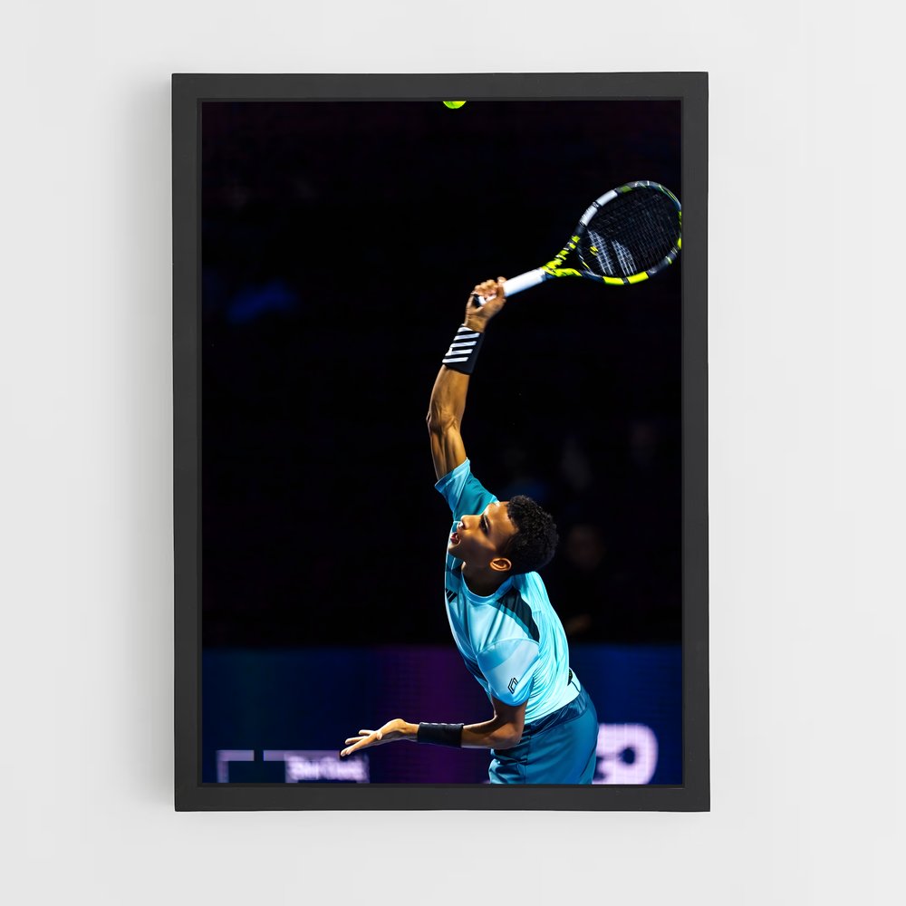 Poster Felix de Énergie – affiche Tennis (vue 2)
